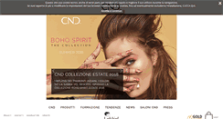 Desktop Screenshot of cndworld.it