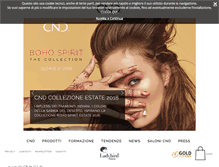 Tablet Screenshot of cndworld.it
